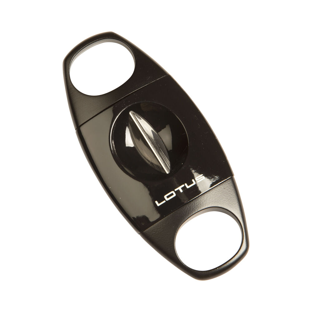 Lotus Cigar Cutters - Black Jaws V-Cut